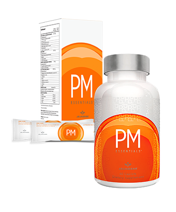 AM and PM Essentials supplements.