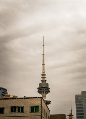 The Engine of Innovation Software and Services in Depth.  A picture of a cell tower.